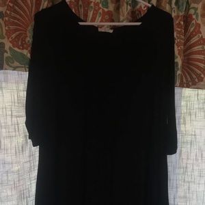 Basic black dress
